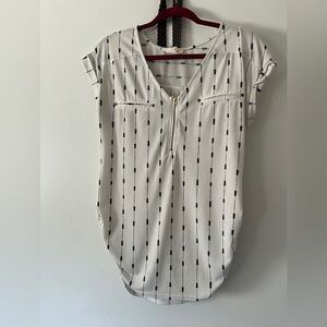Sweet Wanderer maternity Zipper Blouse